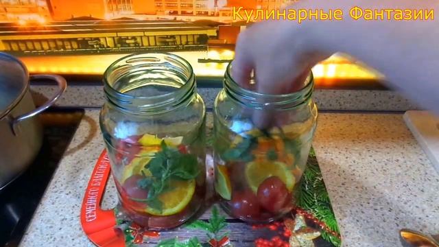 Компот из Слив с Апельсинами! Ну очень Вкусно! смотреть онлайн
