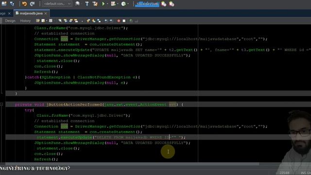 Java Advance | Mysql Databases | Lecture 4 | Delete Query Coding | CSE | Pashto Language смотреть онлайн