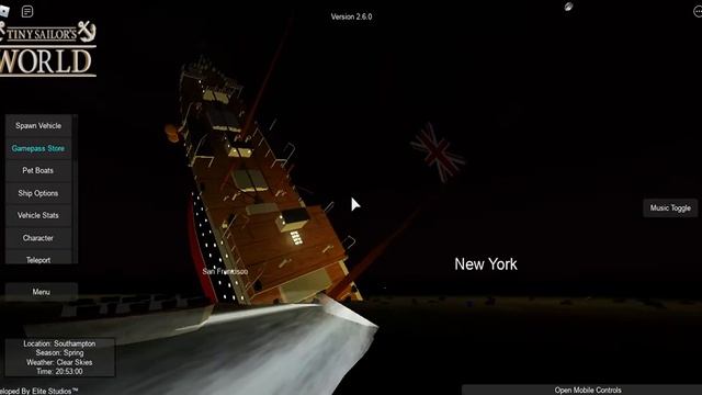 roblox tiny sailors carpathia sinking смотреть онлайн