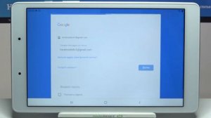 Как добавить / удалить Google аккаунт на SAMSUNG Galaxy Tab A 2019?