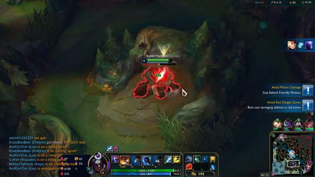 League of Legends Kayn main PvE intro 1 смотреть онлайн