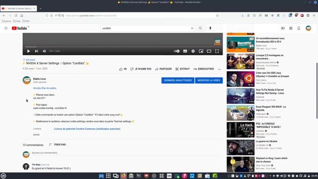 GreenWithEnvy - GPU Nvidia - InformationsContrôleOverclock
