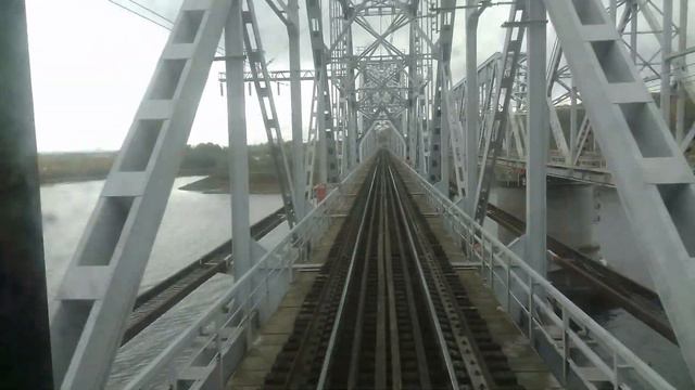 Проход через Волгу у Свияжска. 01.10.22. смотреть онлайн