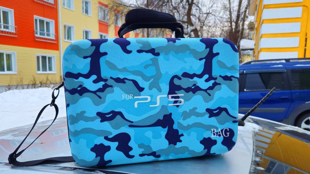 Сумка для PS5, чехол для игровой приставки PlayStation 5 смотреть онлайн