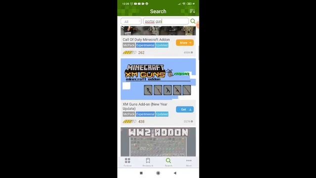 Как скачать мод на портал ган в майнкрафт на телефон смотреть онлайн