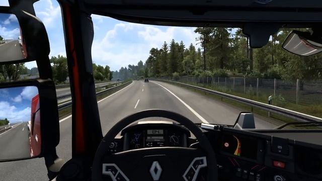 ETS 2 - Renault Trucks T Evolution Transporting Wood Bark Part 2