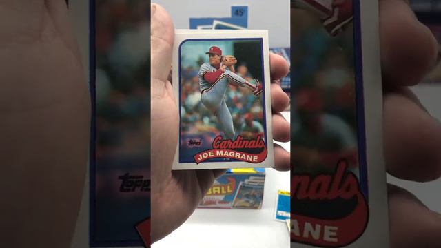 1989 Topps Baseball Pack Openings Part 2 смотреть онлайн