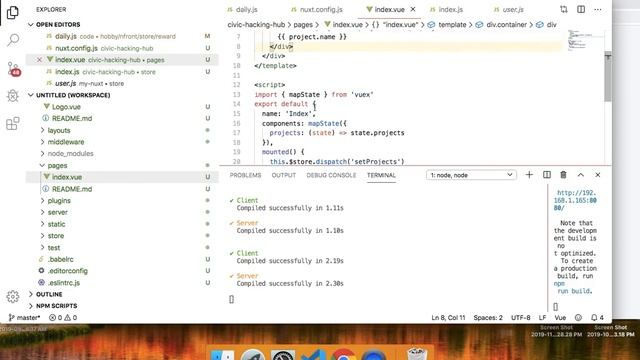 Nuxt Tutorial 1 - making an app in VueJS смотреть онлайн