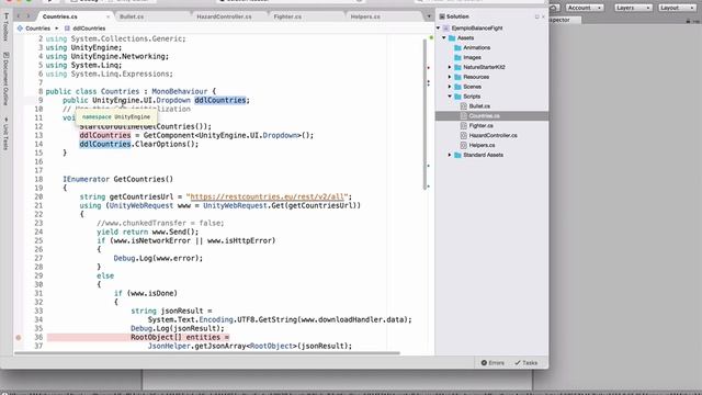 C# REST APIs & JSON w/ Unity 3D. unity json serialization смотреть онлайн