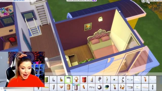 Building the Entire World of Willow Creek on ONE LOT // Sims 4 Tiny Worlds Build Challenge смотреть онлайн