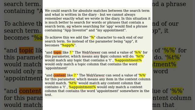 Tutorial: Using sqlite with app inventor - creating a diary смотреть онлайн