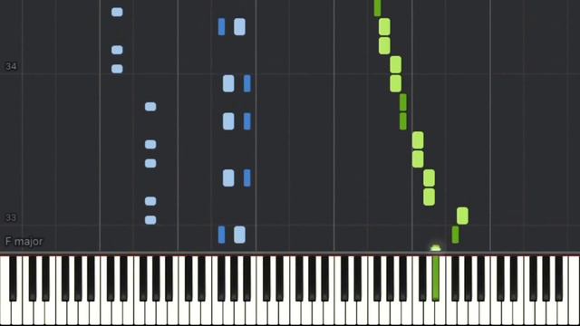 Forlorn | Synthesia Piano Tutorial | Undertale Yellow OST 13 | Dalv's Theme