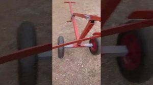 Тележка для транспортировки дорожных бордюр. Своими руками.