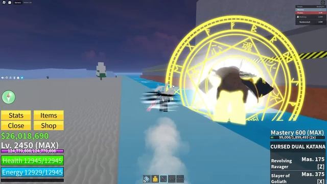 Koko Sword and Control Fruit Gives Range HACKS... (Roblox Bloxfruit) смотреть онлайн