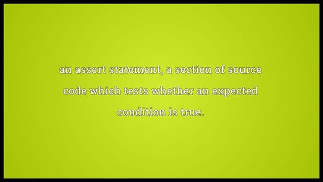 Assert Meaning смотреть онлайн