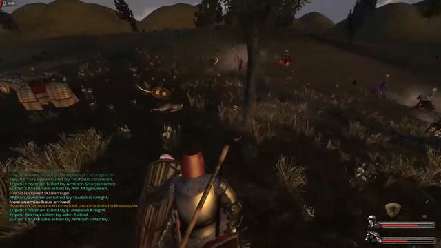 Crusader - Deus Vult Gameplay Footage Mount and Blade Mod #10 смотреть онлайн