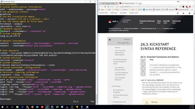 Automate RedHat Installation with Kickstart смотреть онлайн