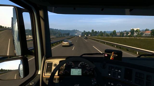 Volvo FH Classic Switzerland to France || Euro Truck Simulator 2 смотреть онлайн