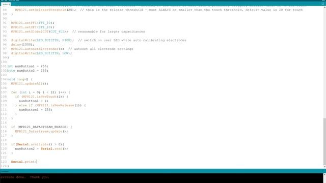 Touchdesigner + Arduino + Bare conductive. Custom touchpad. Tutorial. (Сенсорная панель) смотреть онлайн