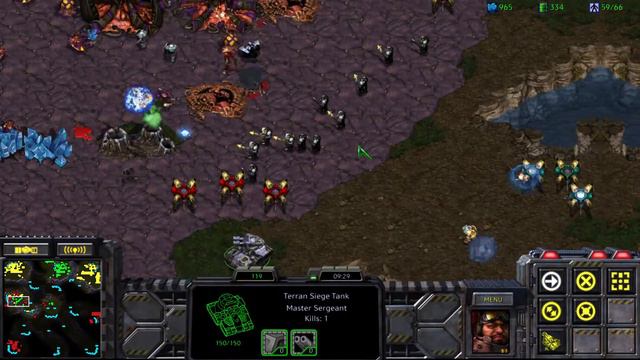 3v3 BGH Big Game Hunters Terran Gameplay Starcraft Remastered 2019 #8 смотреть онлайн