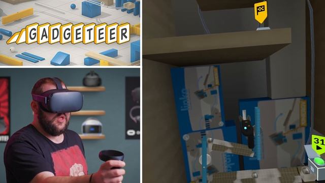 Gadgeteer VR Oculus Quest Gameplay | Rube Goldberg Machines in VR смотреть онлайн