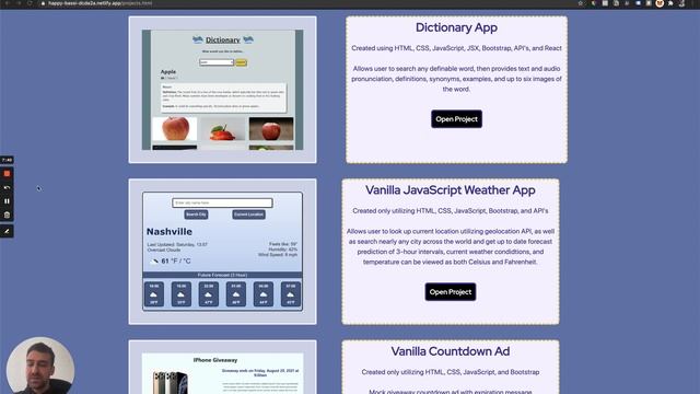 Frontend Junior Developer - Portfolio Review (Web Developer Portfolio) смотреть онлайн