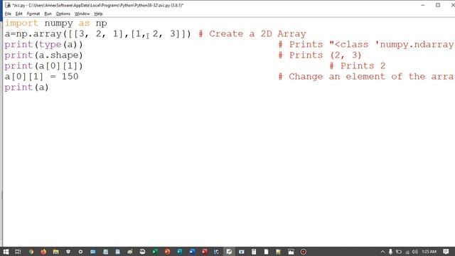 Class XII IP Chapter 1 Numpy Arrays Part IIinformatics practices смотреть онлайн