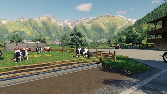 Farming Simulator 19: Alpine Farming DLC | Reveal Trailer Review смотреть онлайн