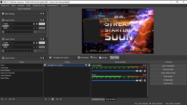 Como configurar StreamElements para sua live stream смотреть онлайн