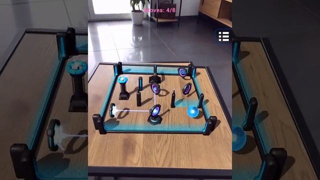 CyberLaser gameplay - Augmented Reality game / ar game смотреть онлайн
