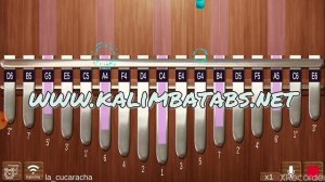 La Cucaracha (Easy Kalimba Tabs Notes in Description)