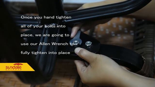 How to Assemble 2 Pcs Wicker Swivel Bar Stool (SKU: SD-STOOL-01) смотреть онлайн