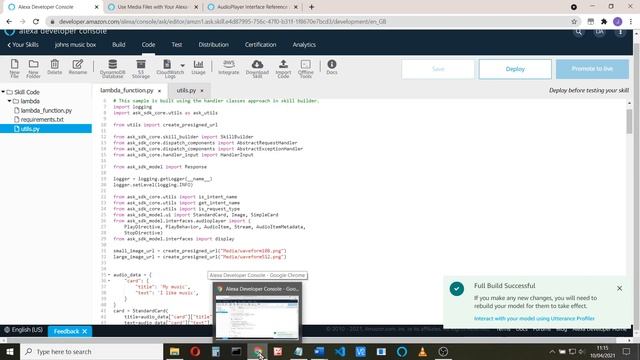 Alexa hosted skill audio player смотреть онлайн