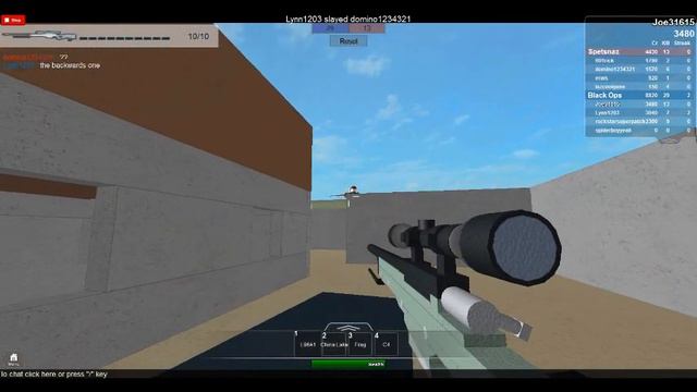 Sniping on roblox for call of duty: Ghost смотреть онлайн