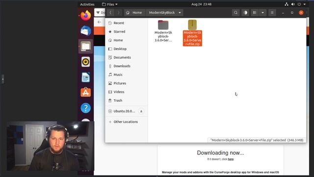 How to make your own Modern Skyblock 3 Modded Minecraft Server on Linux! смотреть онлайн