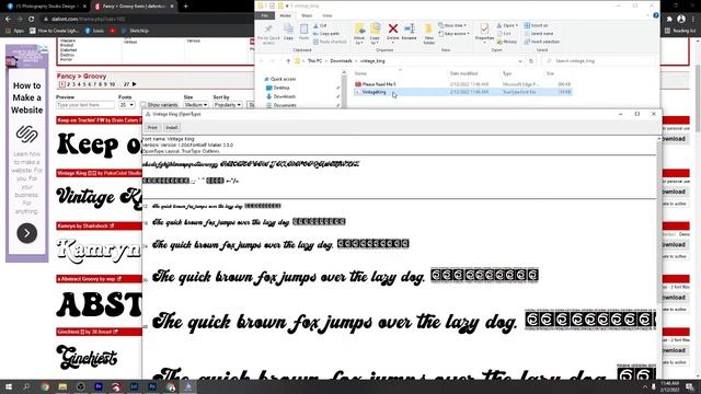 how to download / Upload fonts to Lightburn for laser cutting / engraving смотреть онлайн
