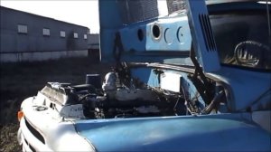 ЗИЛ 130 с двигателем СМД-19.07. КАК ТАМ И БЫЛ!!! КПП ЗИЛ-130 ОСТАЁТСЯ