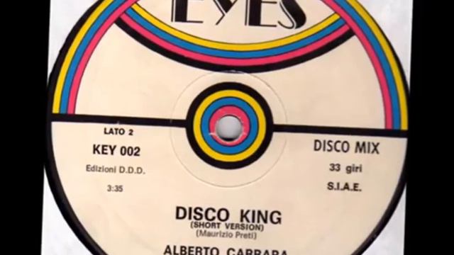 Alberto Carrara - Disco king (short version) 1983 смотреть онлайн