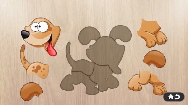 Animals Puzzle for Kids | Educational Games #1 | Cute Little Games