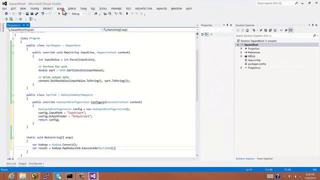 Intro to Hadoop MapReduce with C# смотреть онлайн