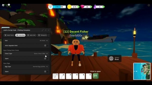 [TRADER] Fishing Simulator Script • Auto Farm And More [Roblox] ✅Working