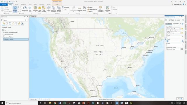 Importing coordinate pairs from Excel to ArcGIS Pro, using decimal degrees (1:56) and UTM (3:56) смотреть онлайн