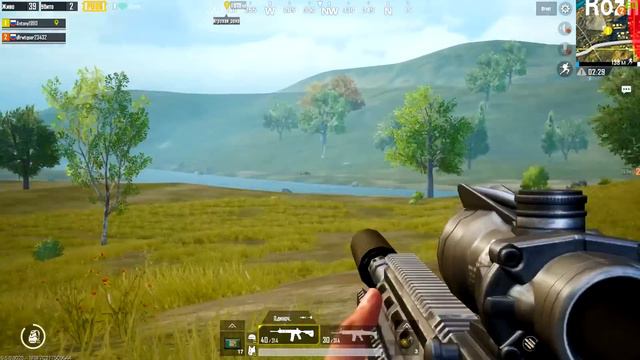 PUBG MOBILE 0.5.0 - ОТОБРАЛИ АИРДРОП И ЗАНЯЛИ ТОП-1 | ПУБГ МОБАЙЛ НА ПК [60 ФПС] смотреть онлайн