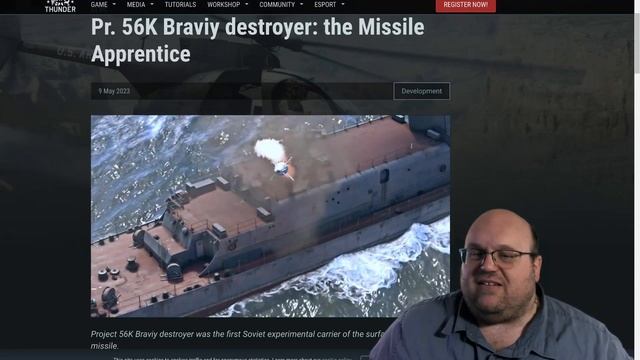 SAMs on a Ship! ~ ?? Project 56K "Braviy" Devblog [War Thunder "La Royale" Update] смотреть онлайн