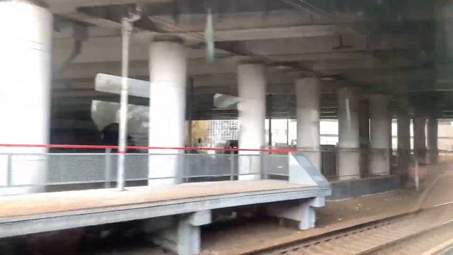 Поездка на электричке ЭД4М от Павелецкого вокзала до станции Расторгуево смотреть онлайн