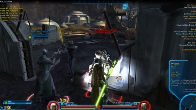 SWTOR Jedi Shadow Gameplay