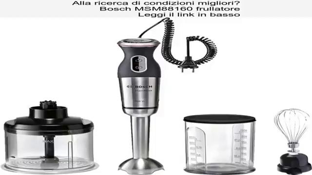 Bosch MSM88160 frullatore смотреть онлайн