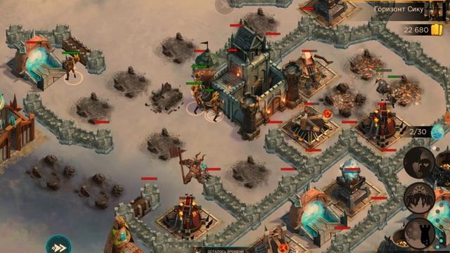 RiVAL KiNGDOMS. RTS. горизонт сику 3. королева эйра (титан), форвиль (дрaкон). Aseftant. 1.6.2020