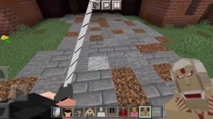 САМЫЙ ЛУЧШИЙ МОД НА АТАКУ ТИТАНОВ В МАЙНКРАФТ PE | ATTACK ON TITAN |