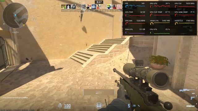 Counter-Strike 2 on XEON E5 2680 v4 + X99H v1.41 смотреть онлайн